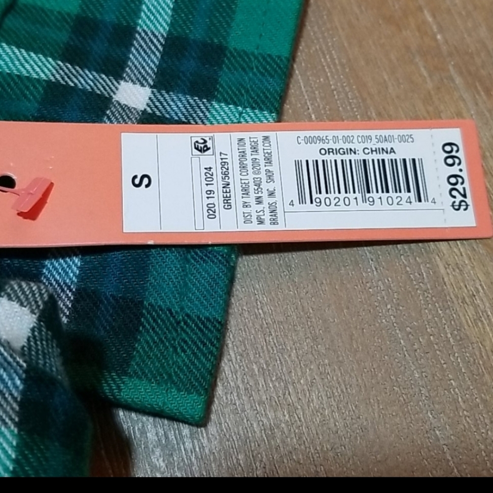Colsie Flannel Pajama Set PJ Set NWT Small - Picture 5 of 7